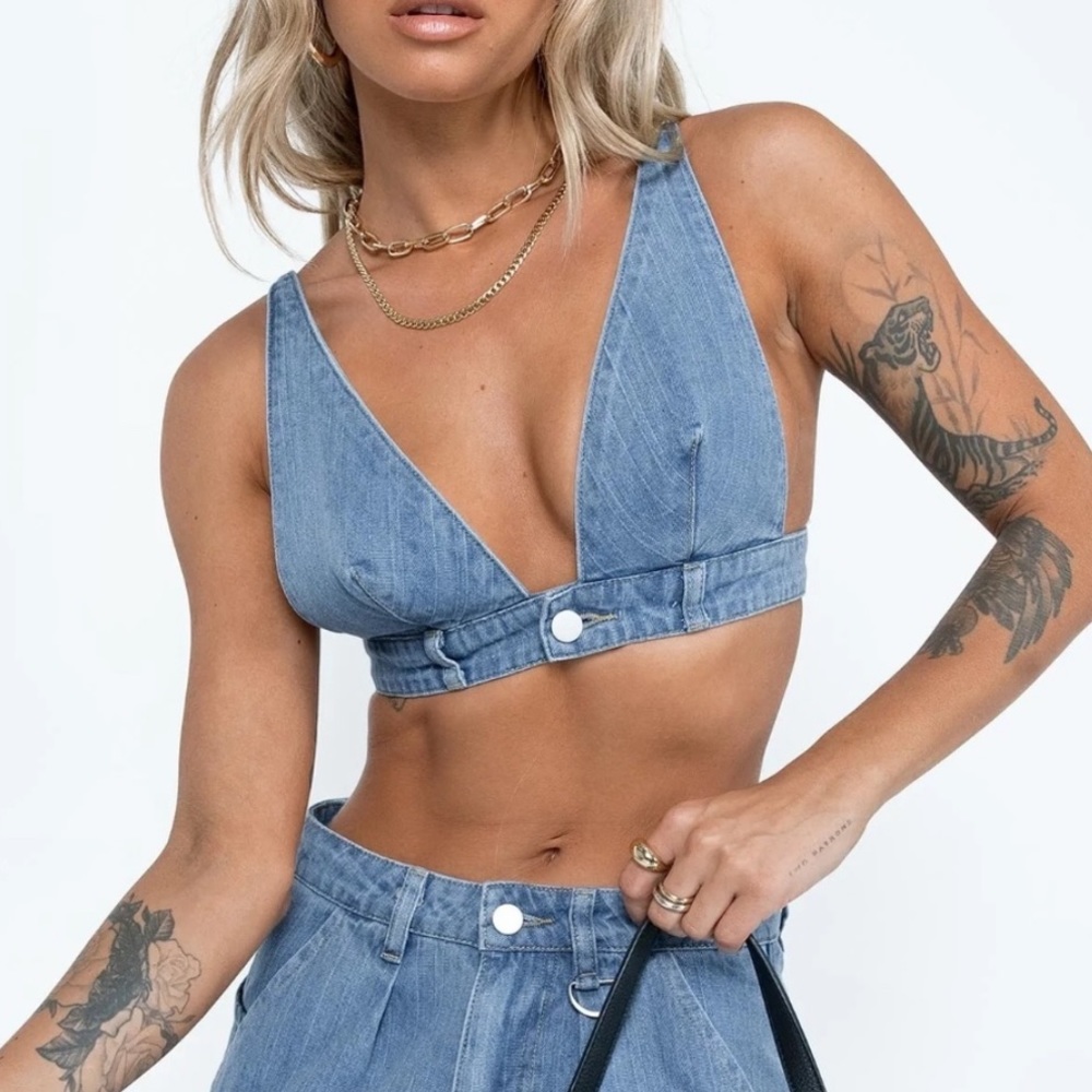 Princess Polly | Denim top
